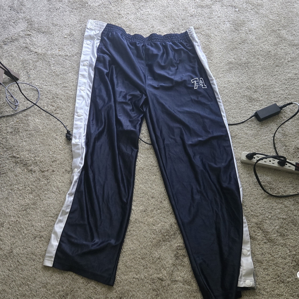 Navy Blue STARTER Track Pants - Picture 4 of 4